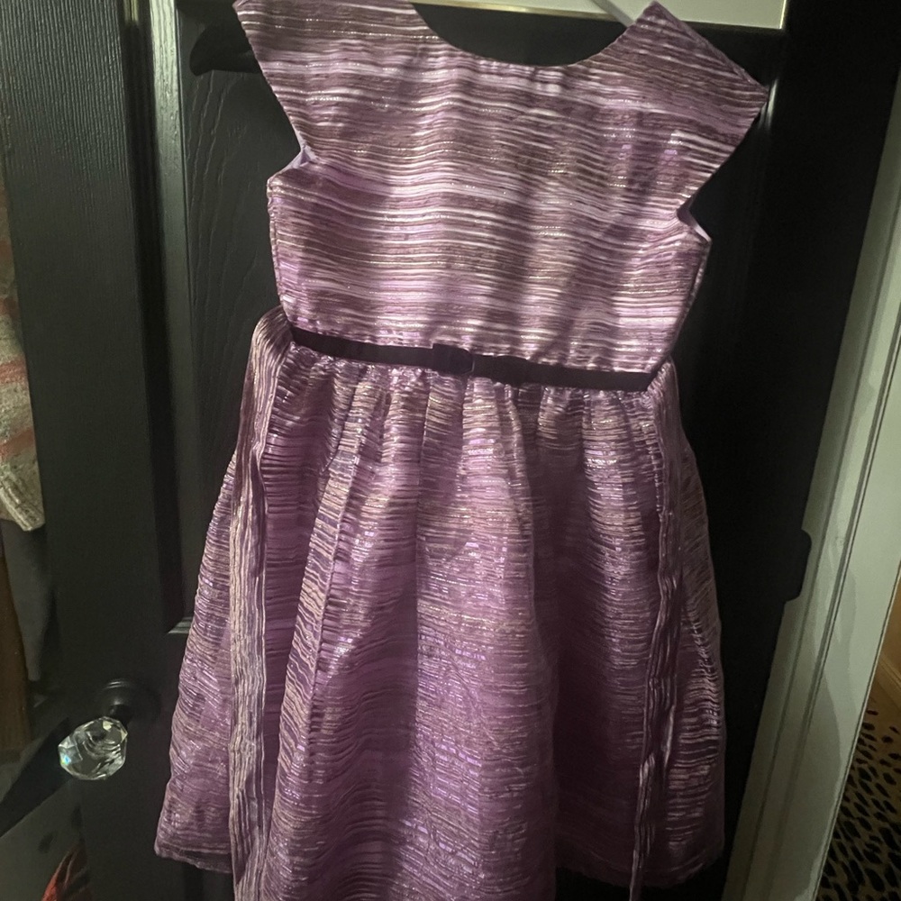Elegant Purple Kids Dress